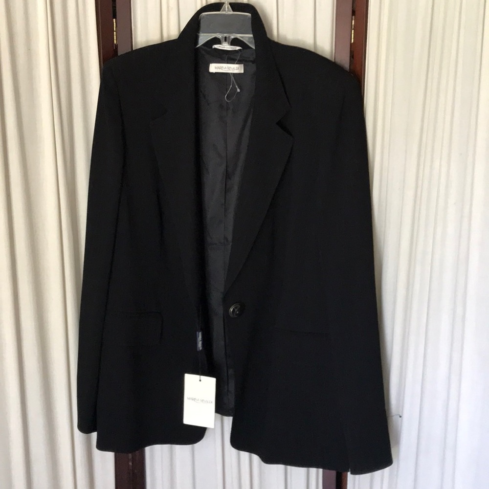 Marina Rinaldi Italy blazer suit jacket Sz 29/XL